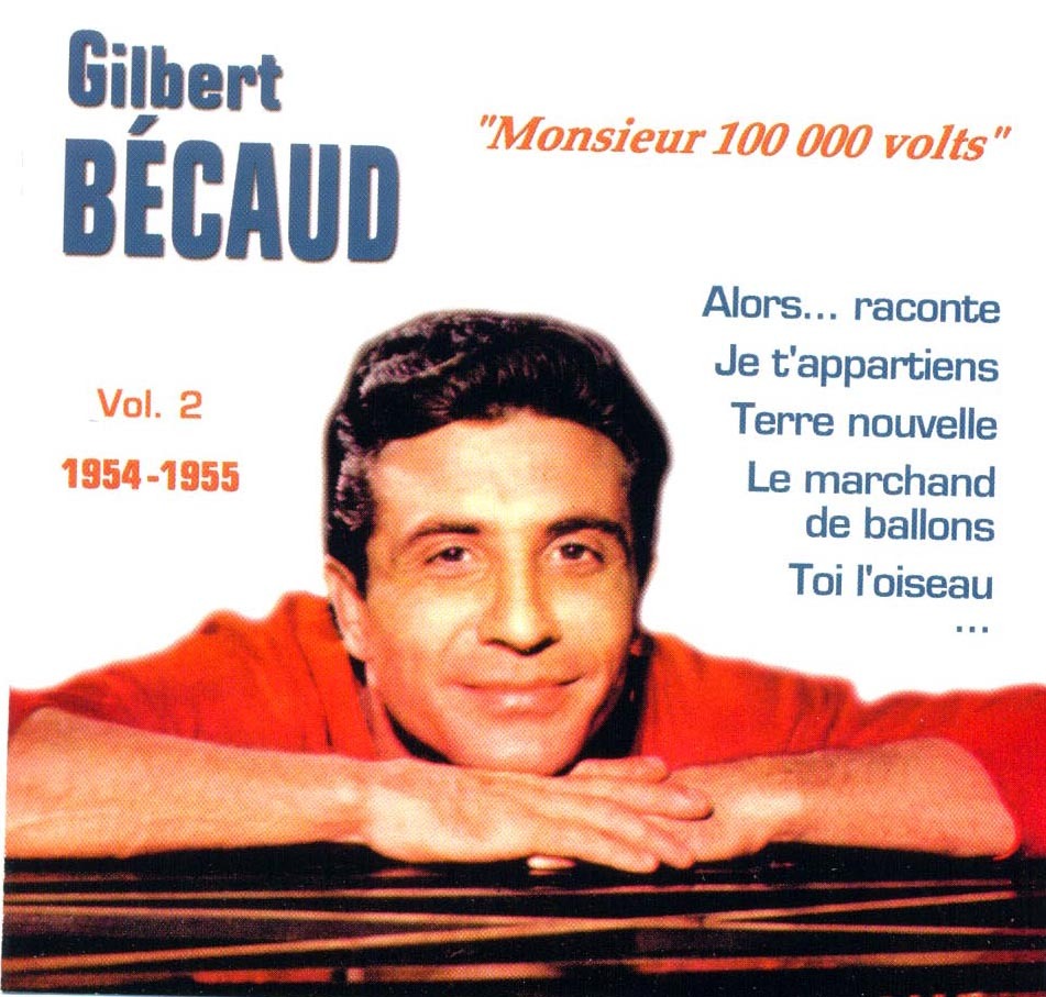 BECAUD - CD 1954-1955 MR 100 000 VOLTS