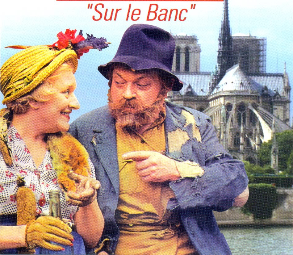 SOUPLEX RAYMOND ET JANE SOURZA - CD  SUR LE BANC