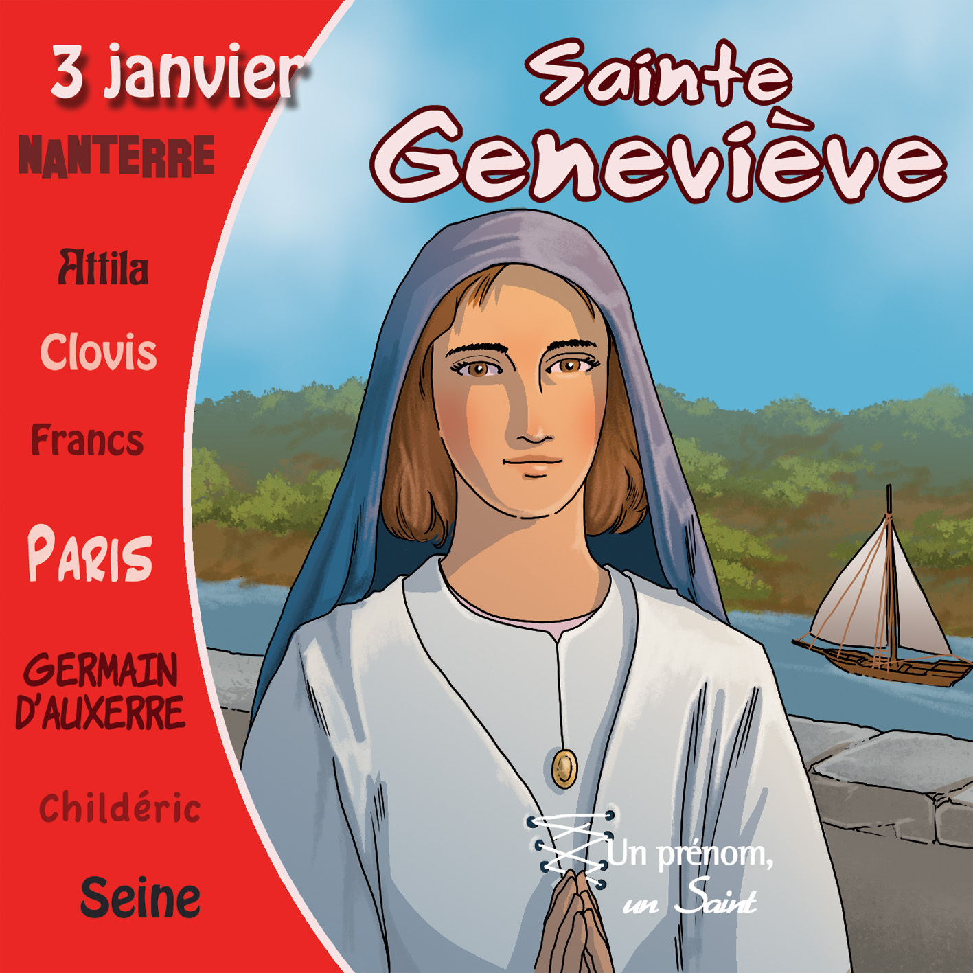 CD sainte Geneviève (livre sonore)