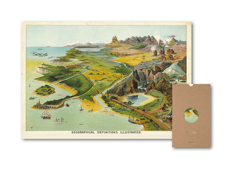 Carte – Géographie illustrée - Géographie nostalgique