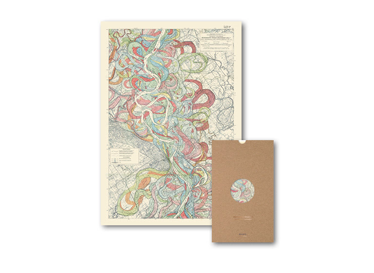 Carte – Méandres du Mississippi - Géographie nostalgique