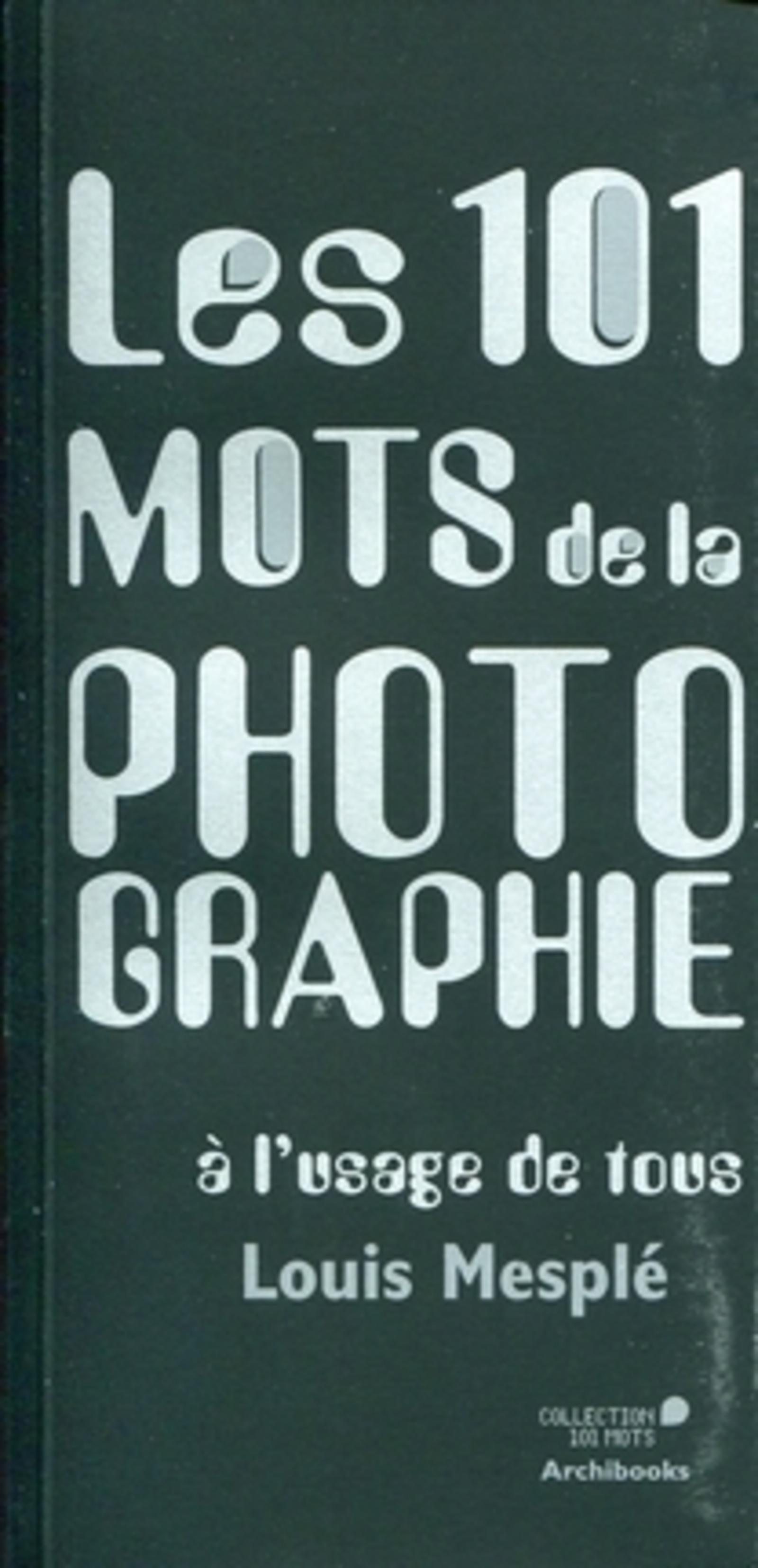 Les 101 mots de la photographie à l'usage de tous