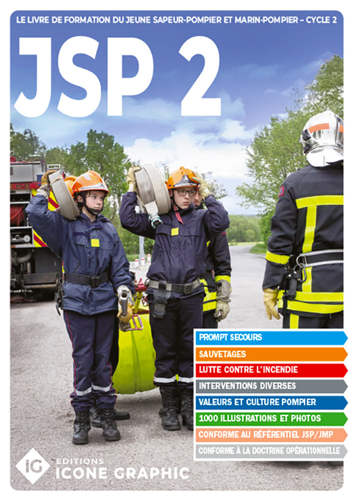Livre "Formation des Jeunes Sapeurs et Marins Pompiers - JSP2"
