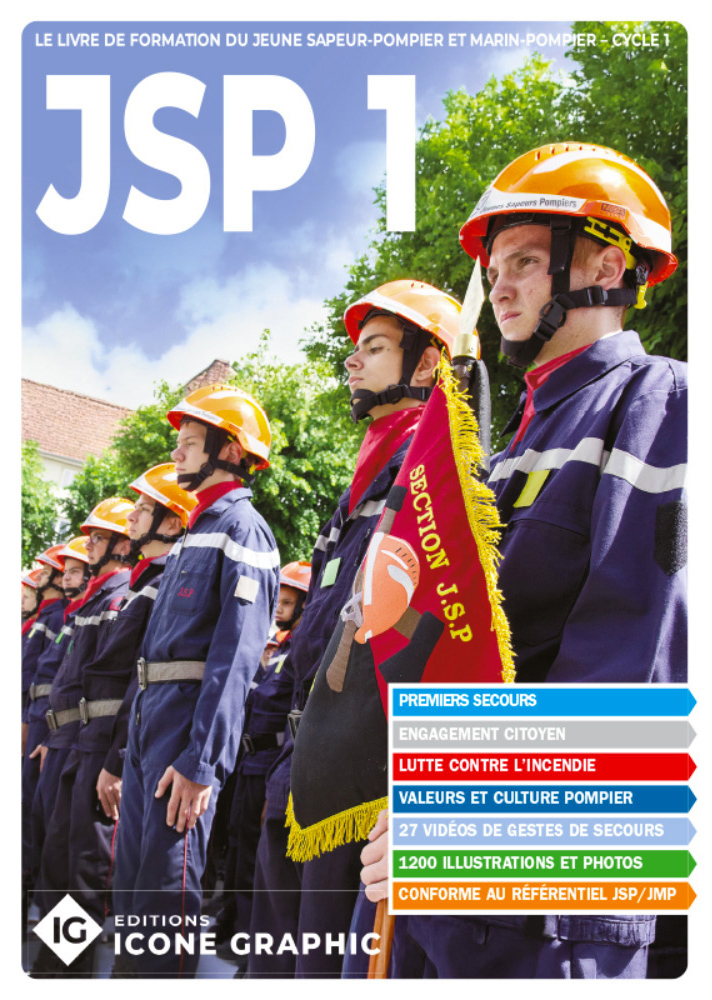 Livre "Formation des Jeunes Sapeurs et Marins Pompiers - JSP1"