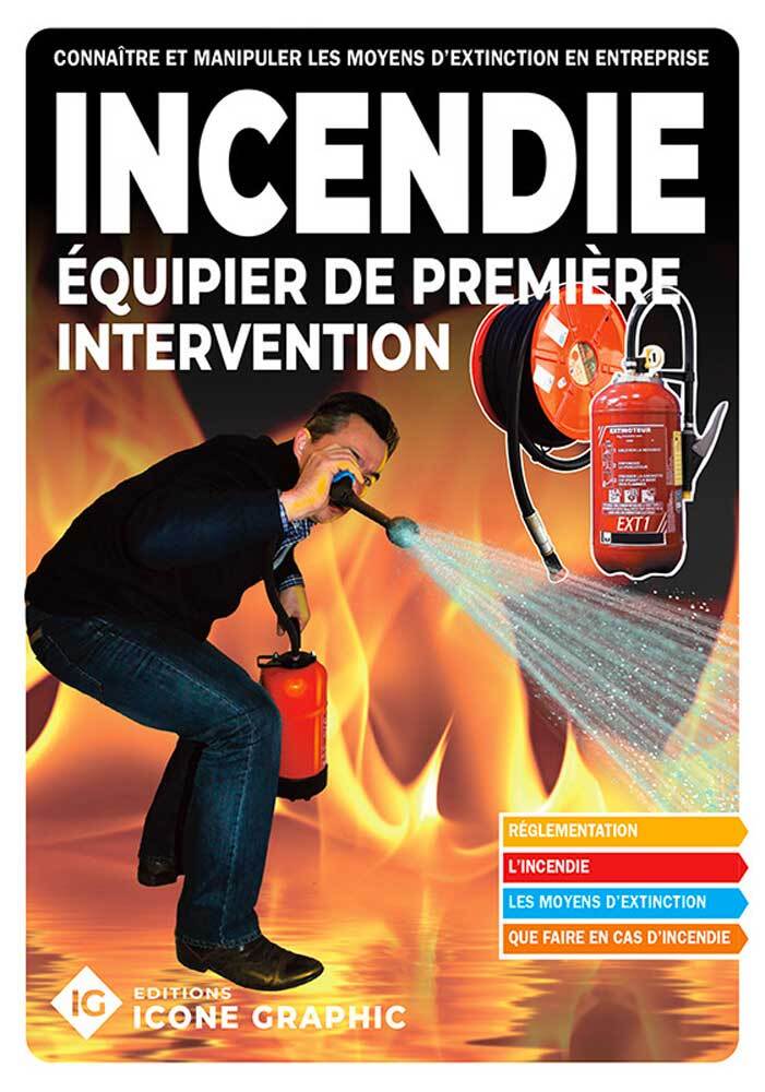 Livre Incendie Equipier de 1ère intervention