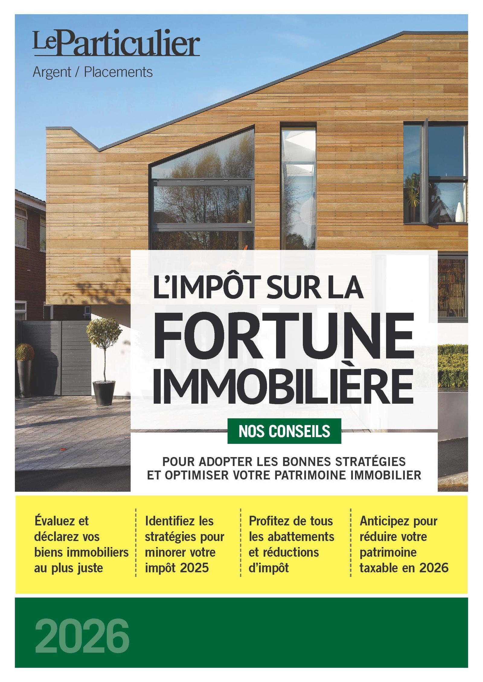 L'impôt sur la fortune immobilière