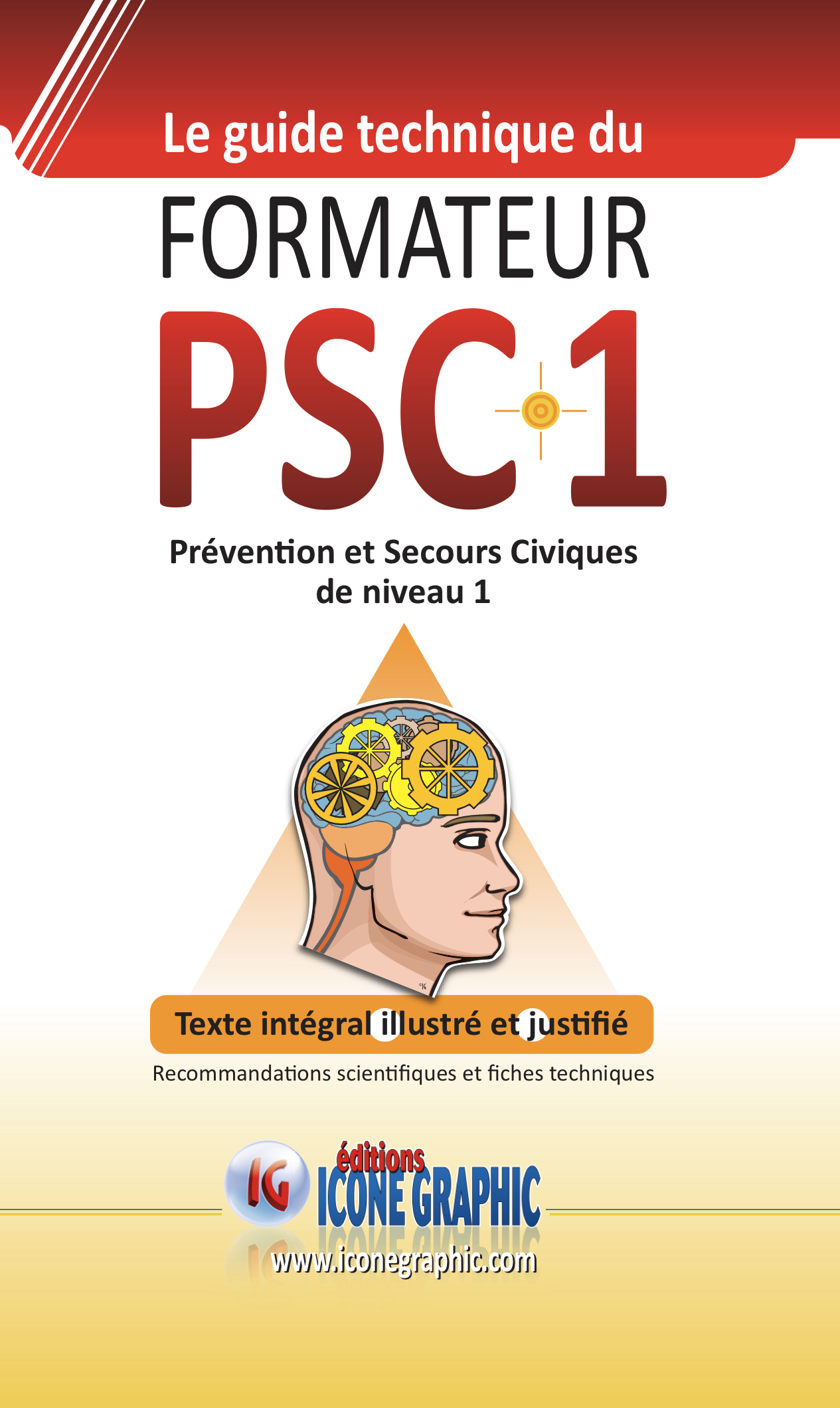 Classeur et fiches "Guide technique du formateur PSC1 Premiers Secours Civiques de niveau 1"