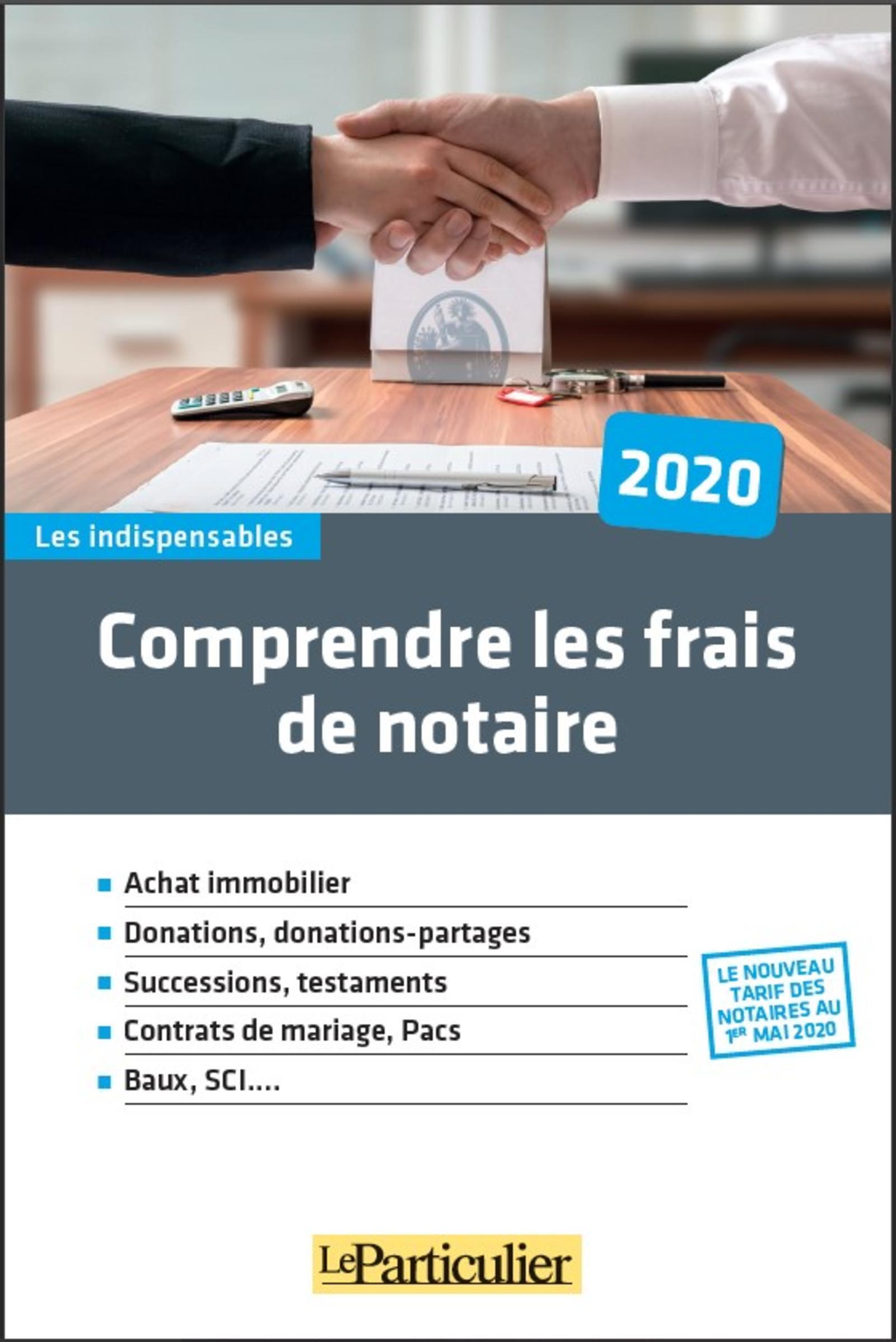 Comprendre les frais de notaires