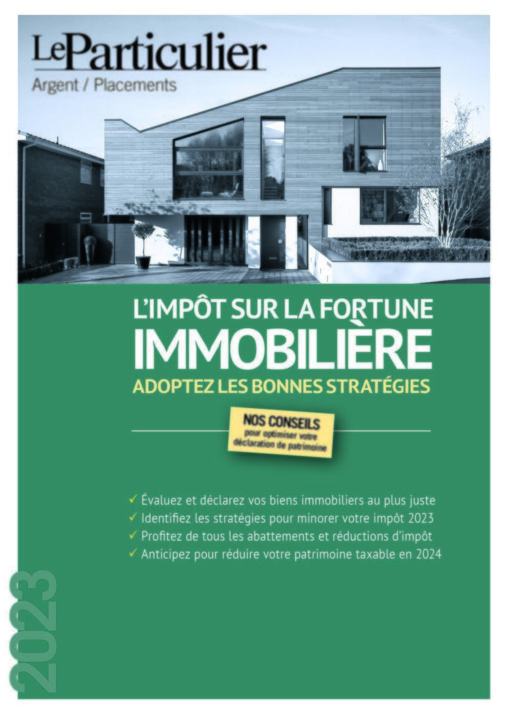 L'impôt sur la fortune immobilière 2023