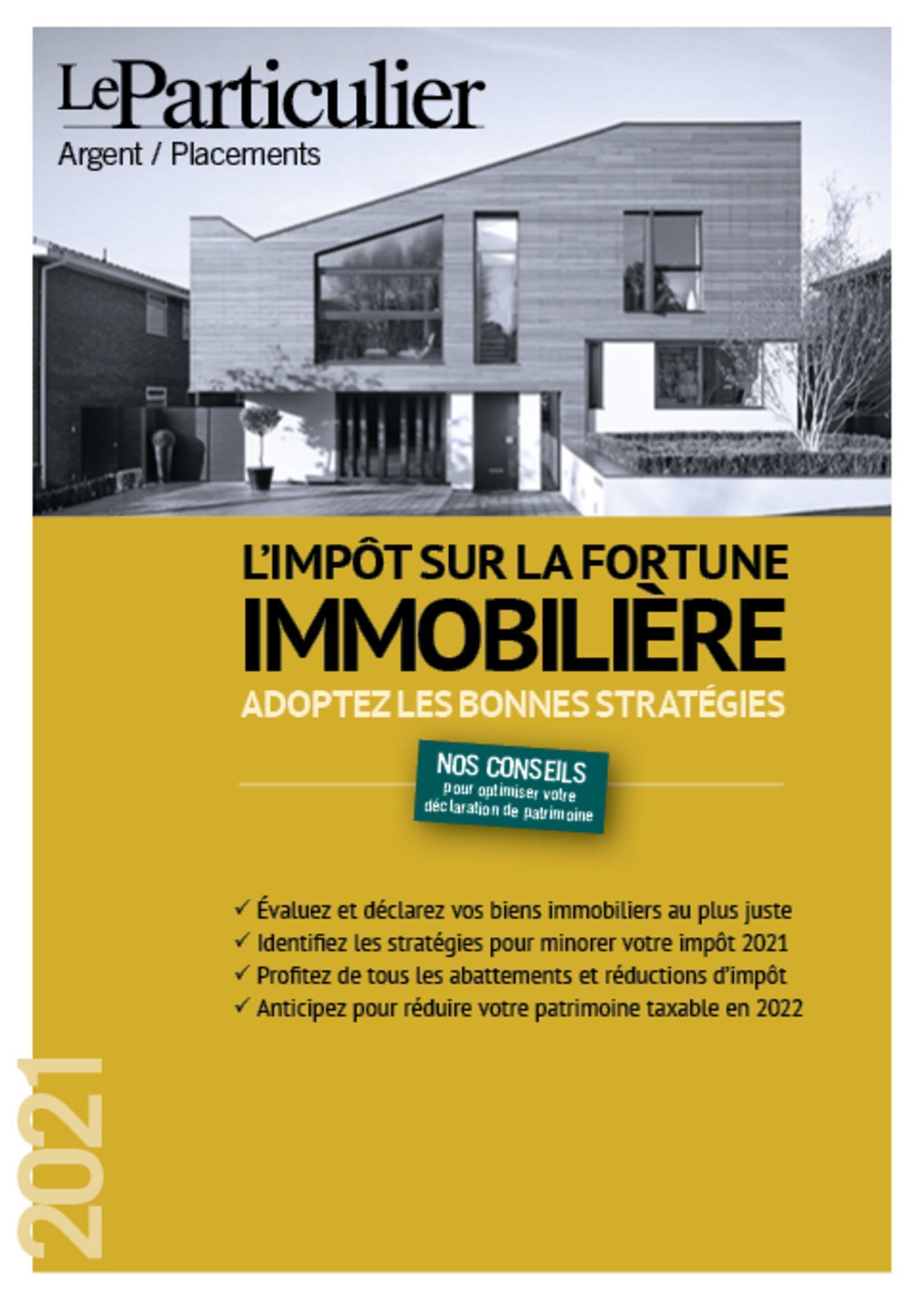 L'impôt sur la fortune immobilière 2021