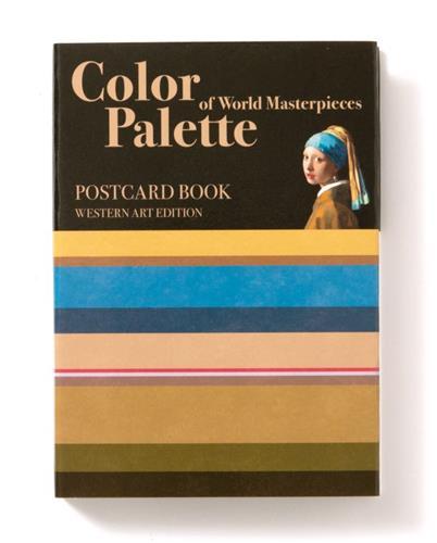 Color Palette Postcard Book of World Masterpieces /japonais