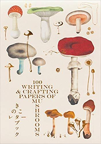 100 Writing & Crafting Papers of Mushrooms /JAPONAIS