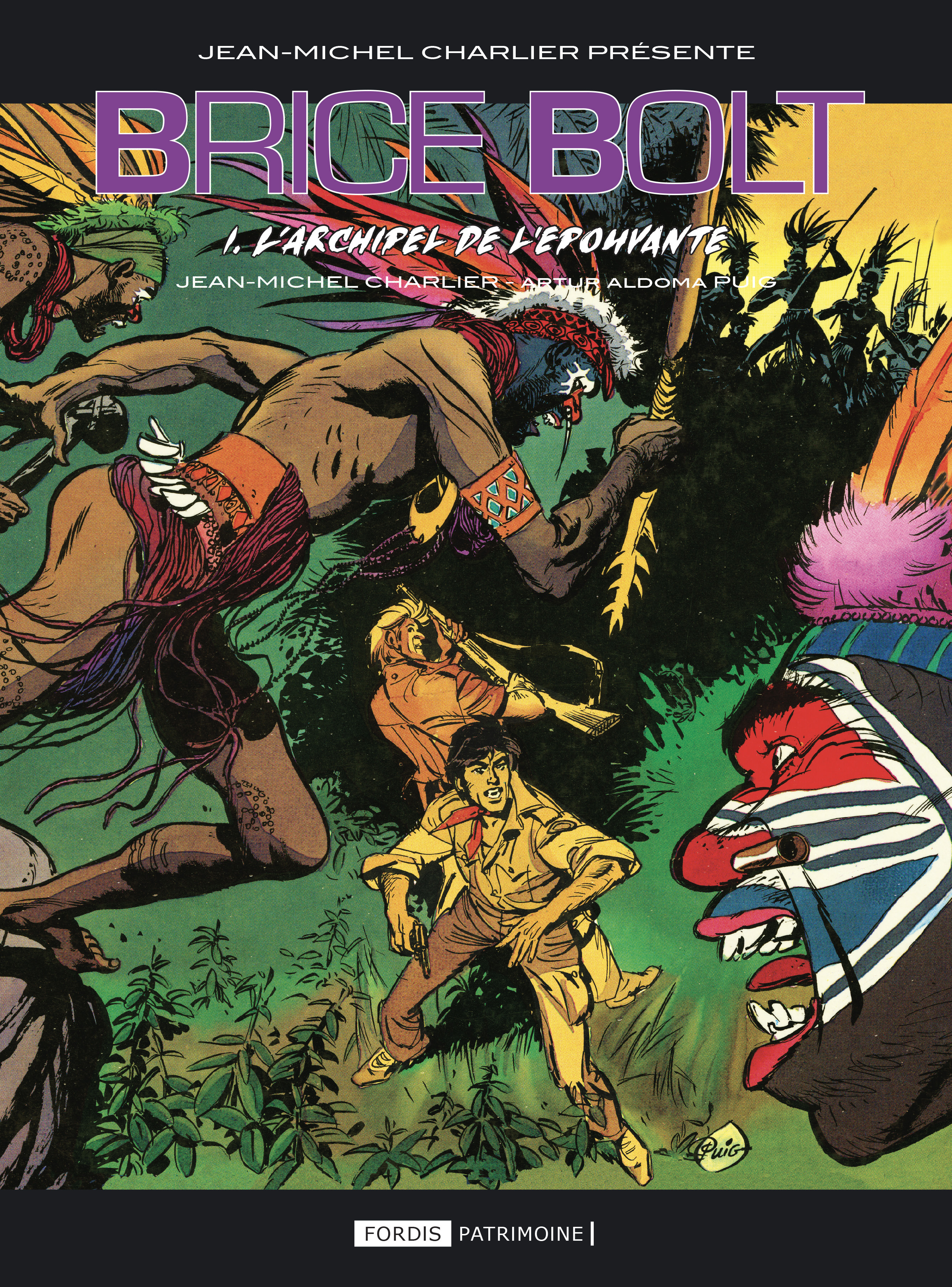 BRICE BOLT 1 : L'ARCHIPEL DE L'EPOUVANTE.