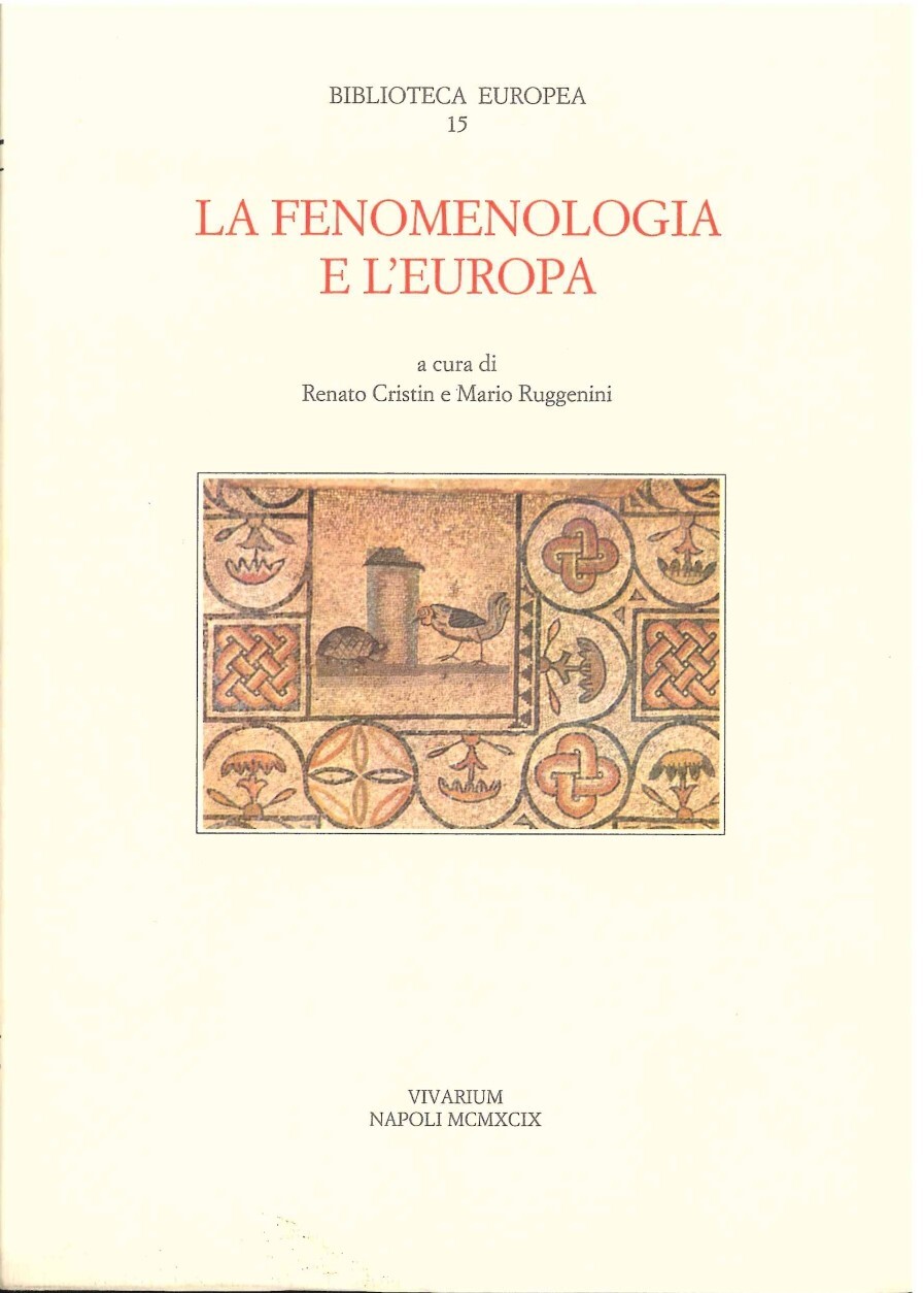 LA FENOMENOLOGIA E L'EUROPA