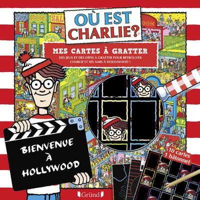 Où est Charlie ? - Mes cartes à gratter Hollywood
