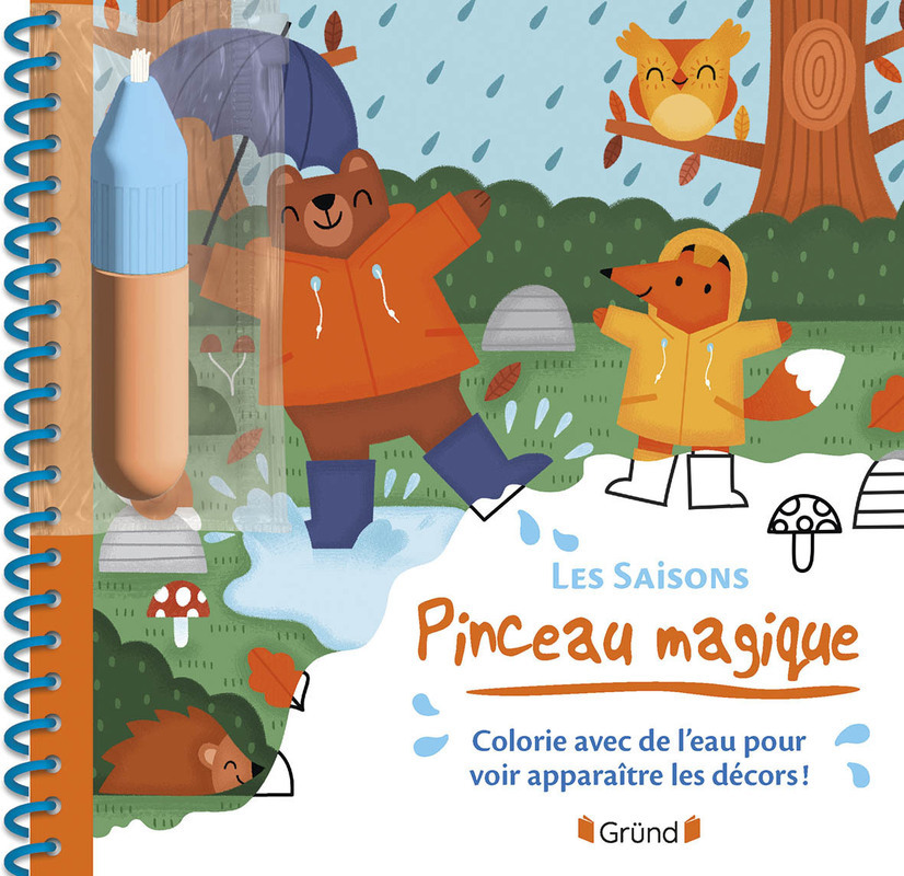 Pinceau magique - Les saisons