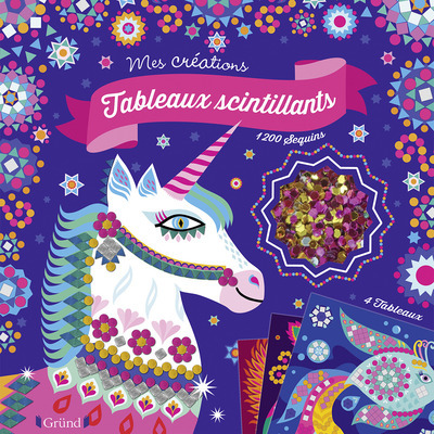 Tableaux Scintillants (pochette avec sequins)