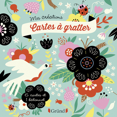 Cartes à gratter - Fleurs