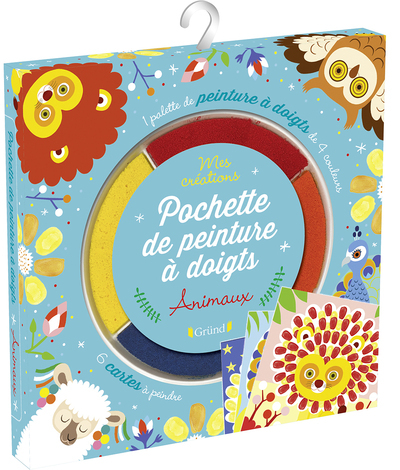 Pochette de peinture à doigts - Animaux