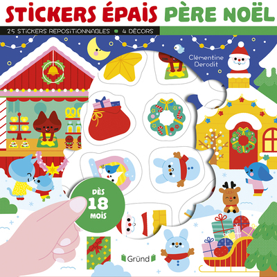Stickers épais - Père Noël