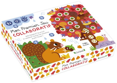 Mon premier jeu collaboratif - Aide Gaspard l'écureuil à ramasser toutes les noisettes avant l'hiver