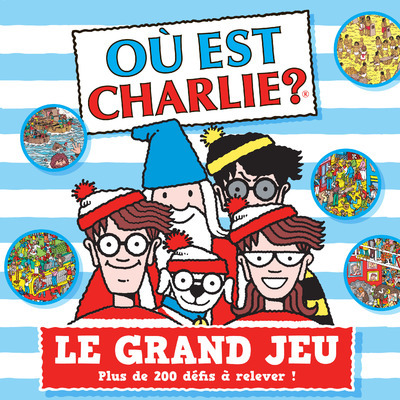 Où est Charlie : Le grand jeu - Jeu de société avec un plateau, des pions, 200 cartes défis et 20 pl