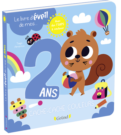 Le livre d'éveil de mes 2 ans - Livre à rabats - À partir de 2 ans