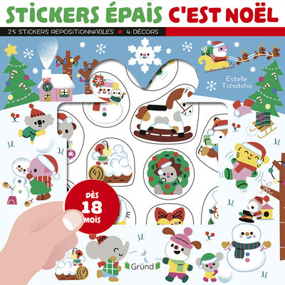 Stickers épais - C'est Noël