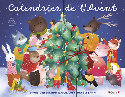Calendrier de l'Avent - 24 histoires de Noël à accrocher dans le sapin