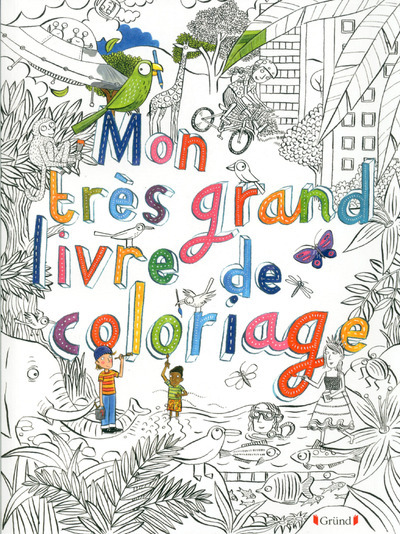Mon très grand livre de coloriage