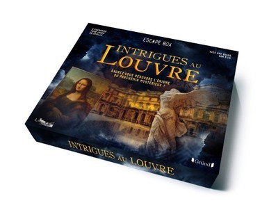 Escape box - Intrigues au Louvre - Saurez-vous résoudre l'énigme du parchemin mystérieux ?