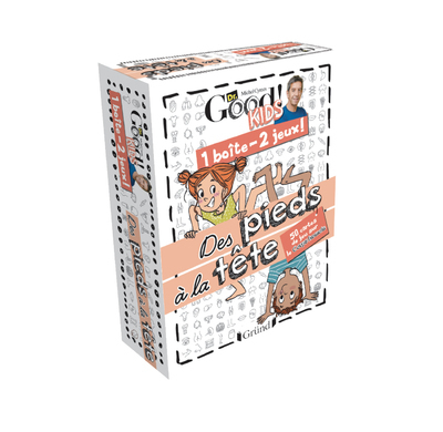 Dr Good ! Kids - 1 boîte - 2 jeux - Des pieds à la tête