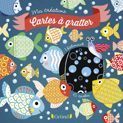 Cartes à gratter Poissons d'avril