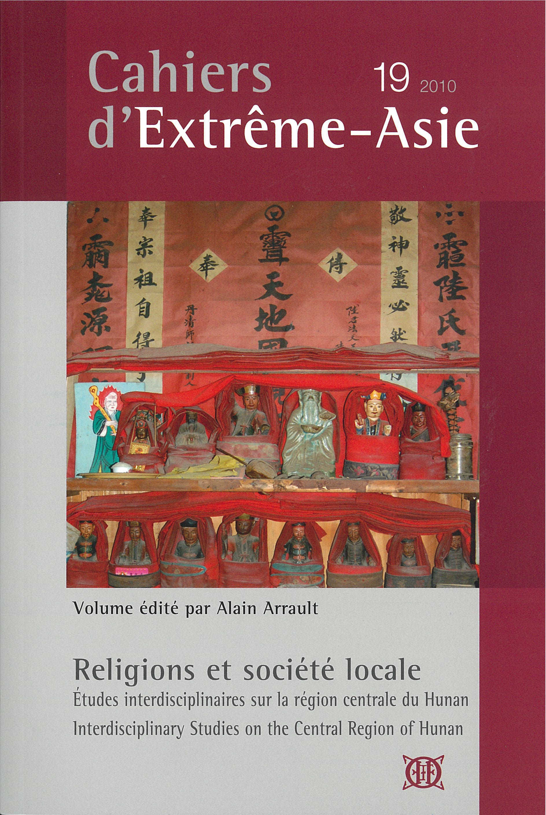 Cahiers d'Extrême-Asie n° 19 (2010)