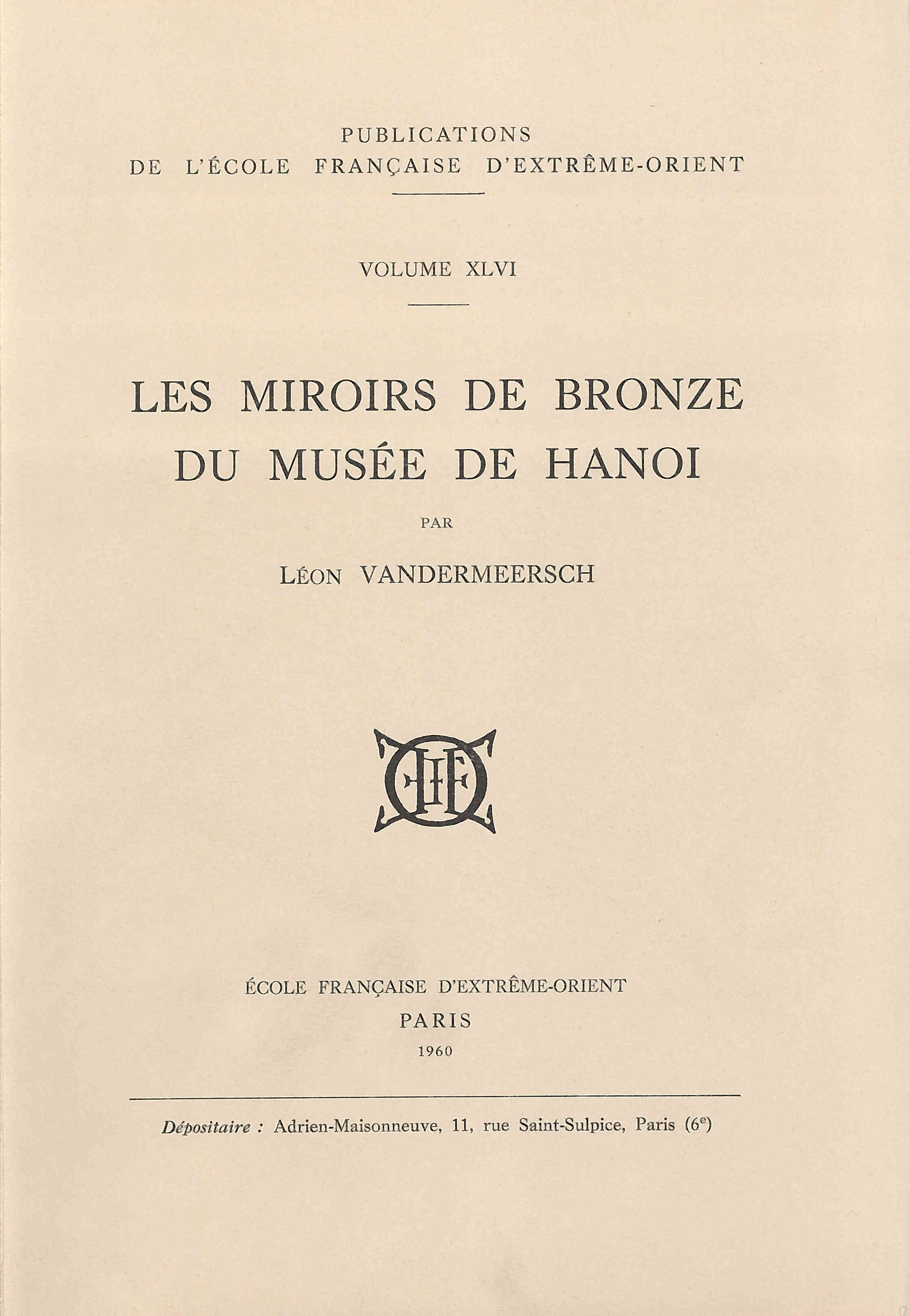 Les miroirs de bronze du Musée de Hanoï