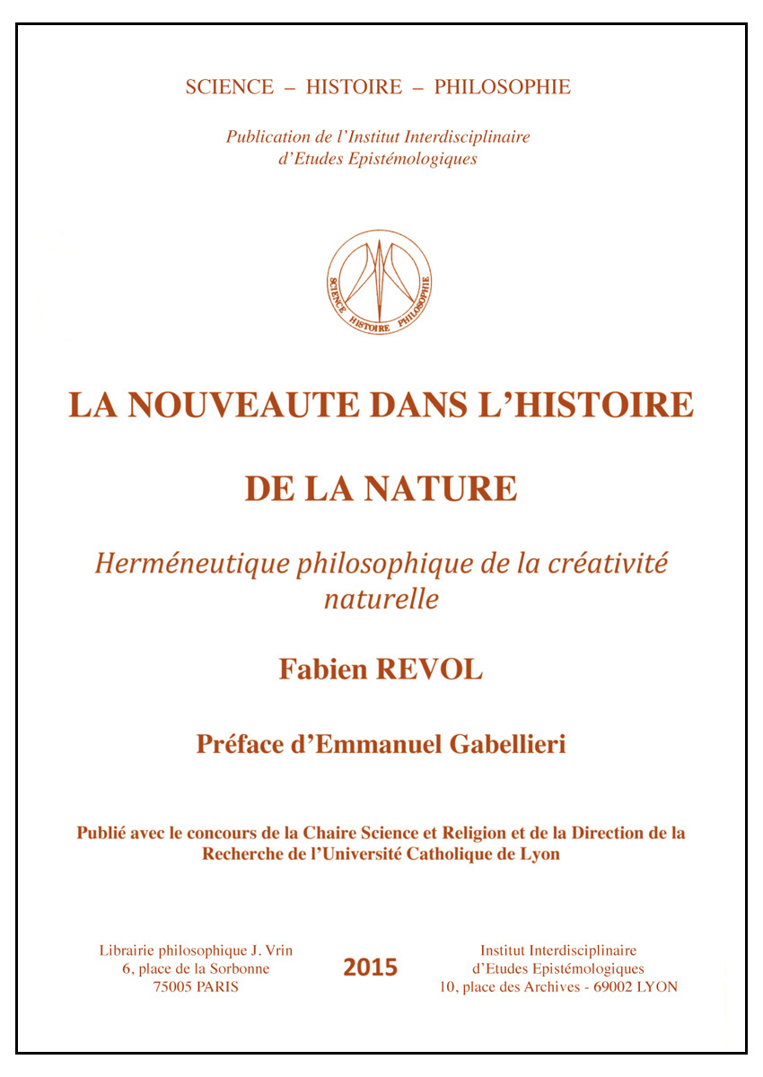 La nouveauté dans l'histoire de la nature