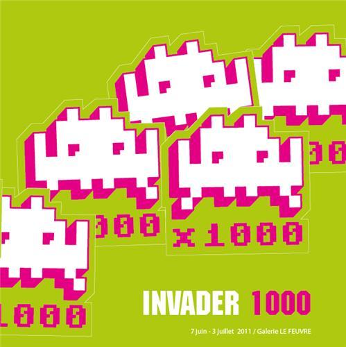 Invader 1000 - [exposition] à La Générale et à la Galerie Le Feuvre, du 7 juin au 2 juillet 2011