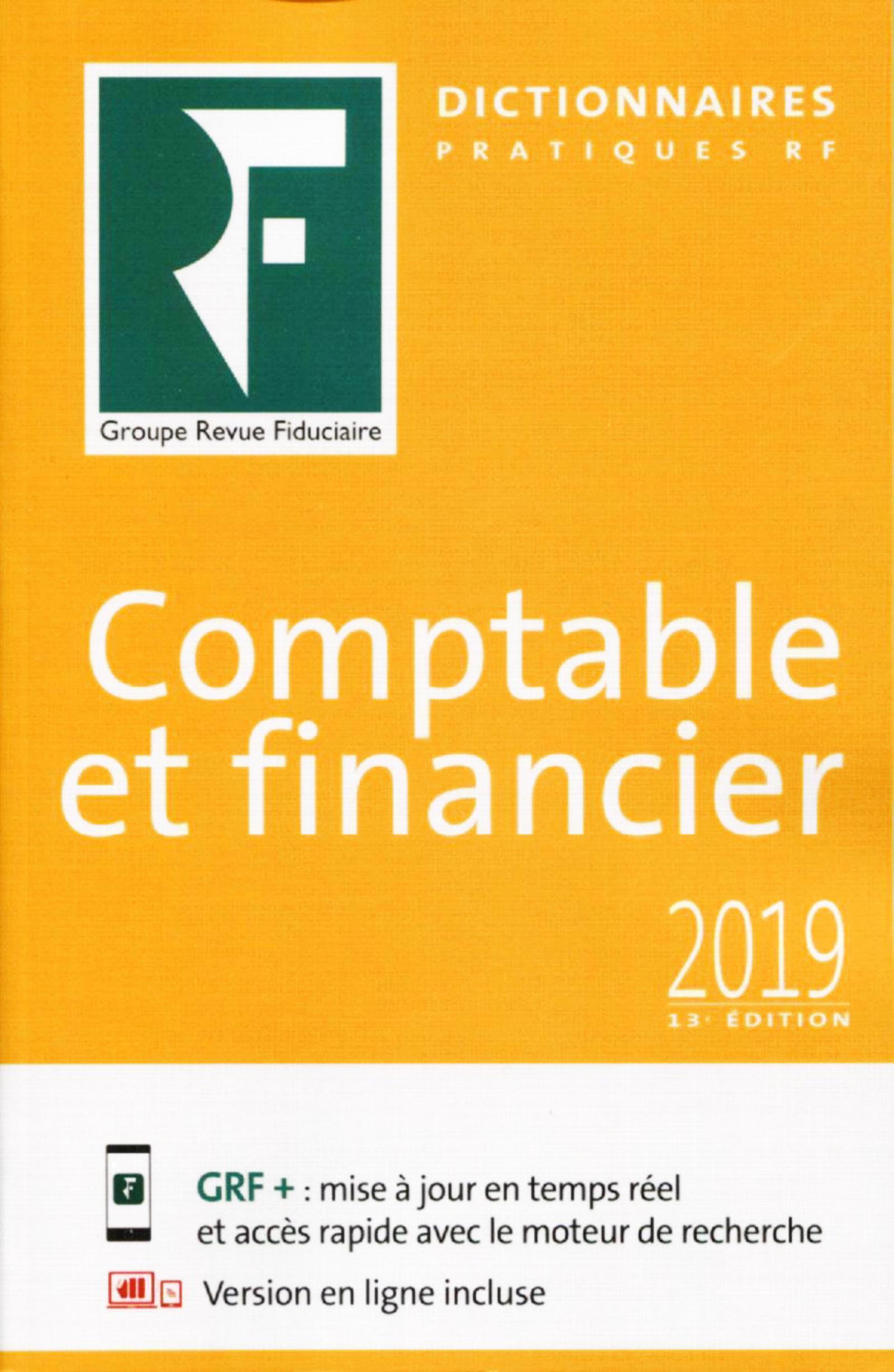Dictionnaire Comptable et Financier 2019