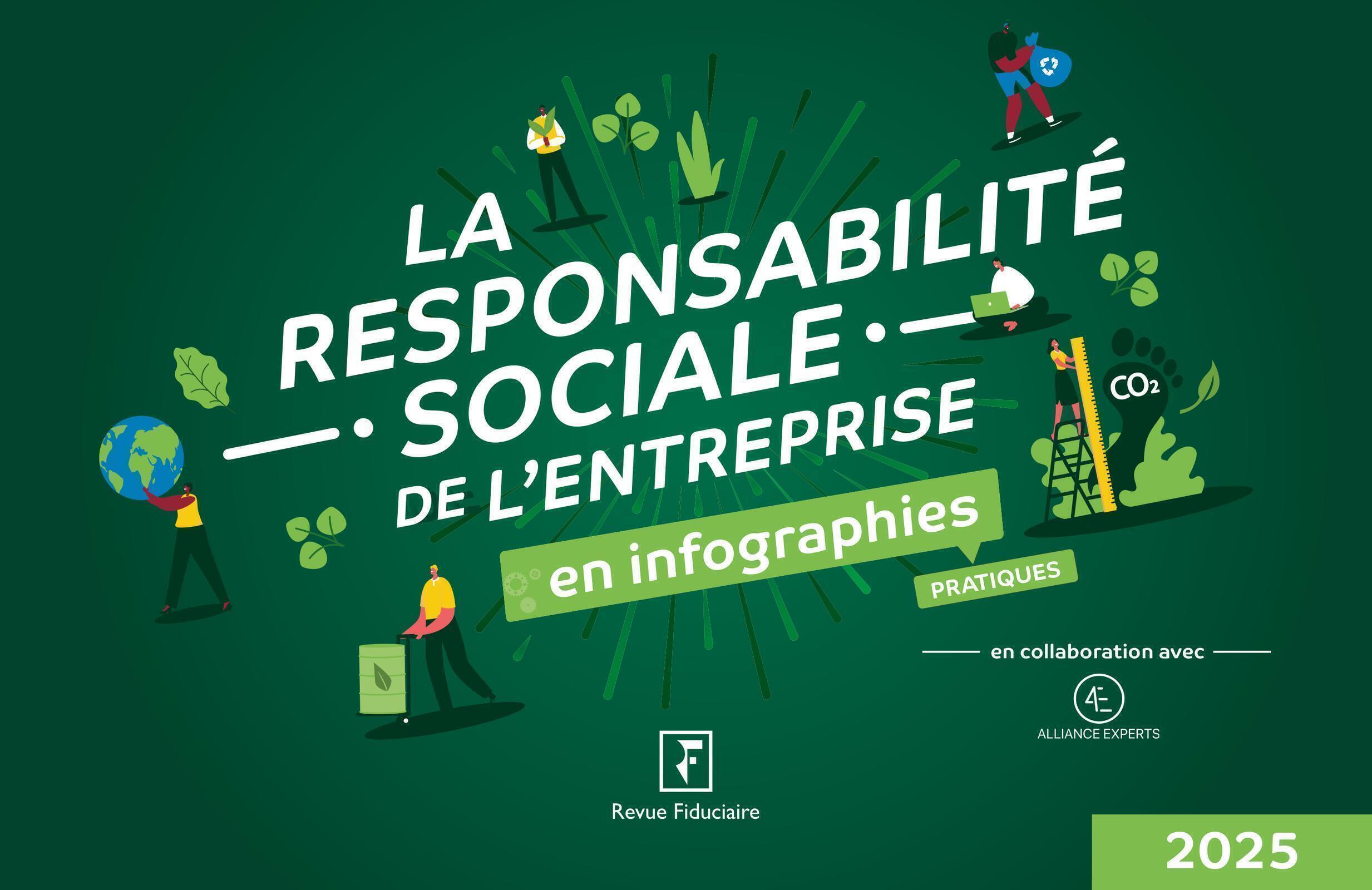 La Responsabilité Sociale de l'Entreprise en infographies pratiques 2025