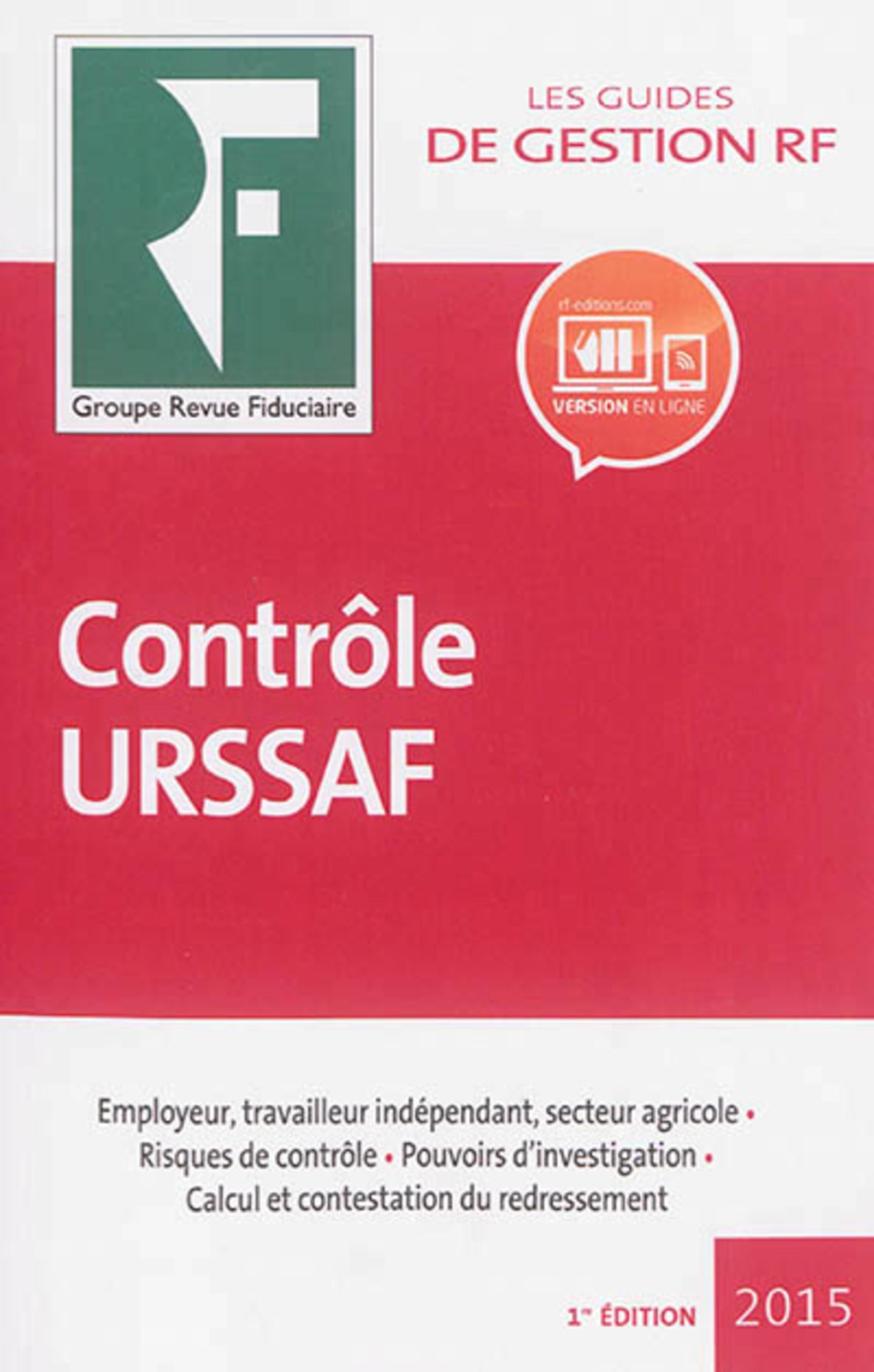 CONTROLE URSSAF 2015