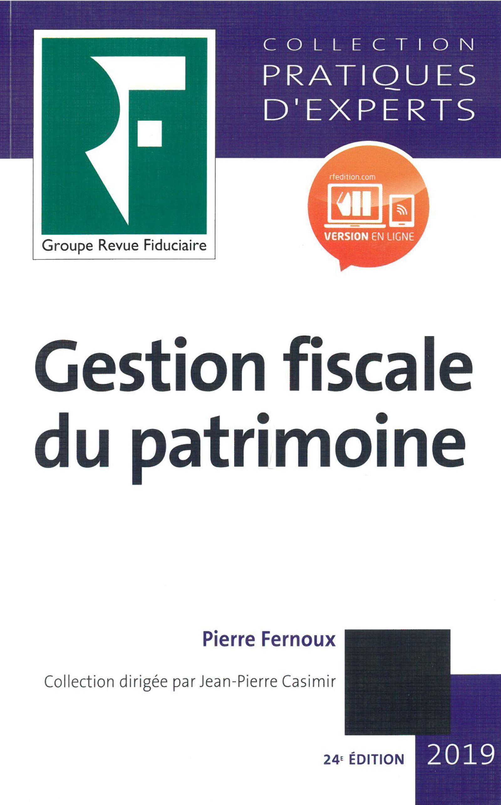 Gestion fiscale du patrimoine 2019