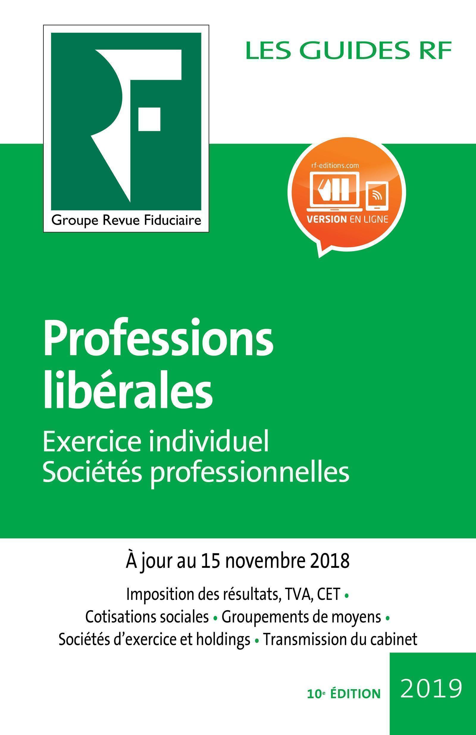 Professions libérales 2019