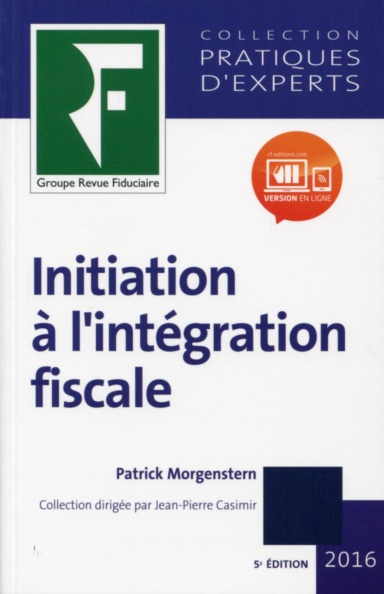 INITIATION A L INTEGRATION FISCALE 2016