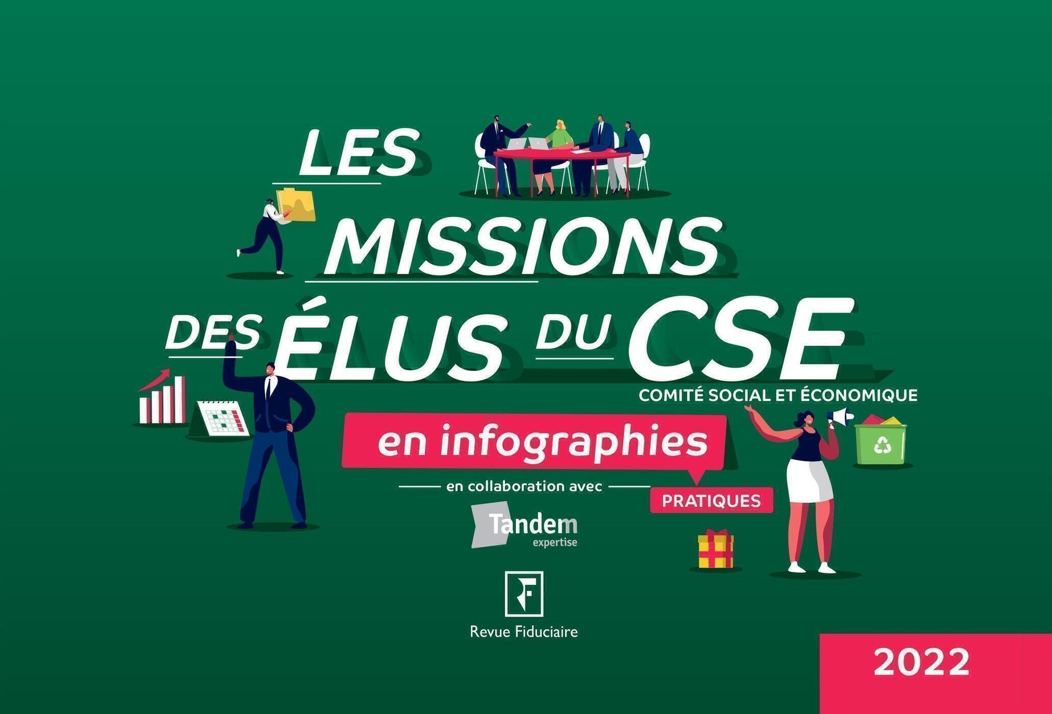 Les missions des élus du CSE en infographies pratiques 2022