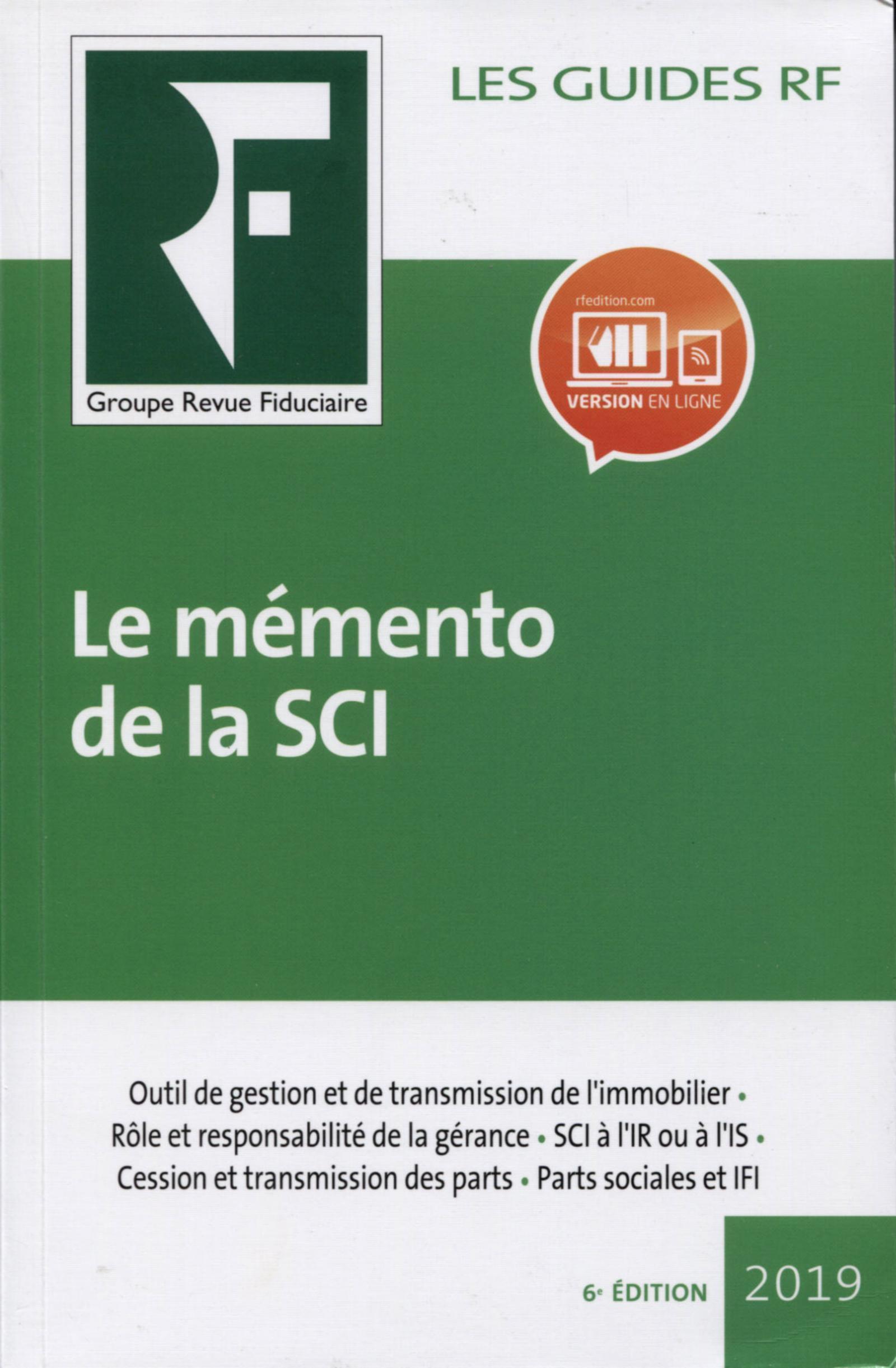 Le mémento de la SCI