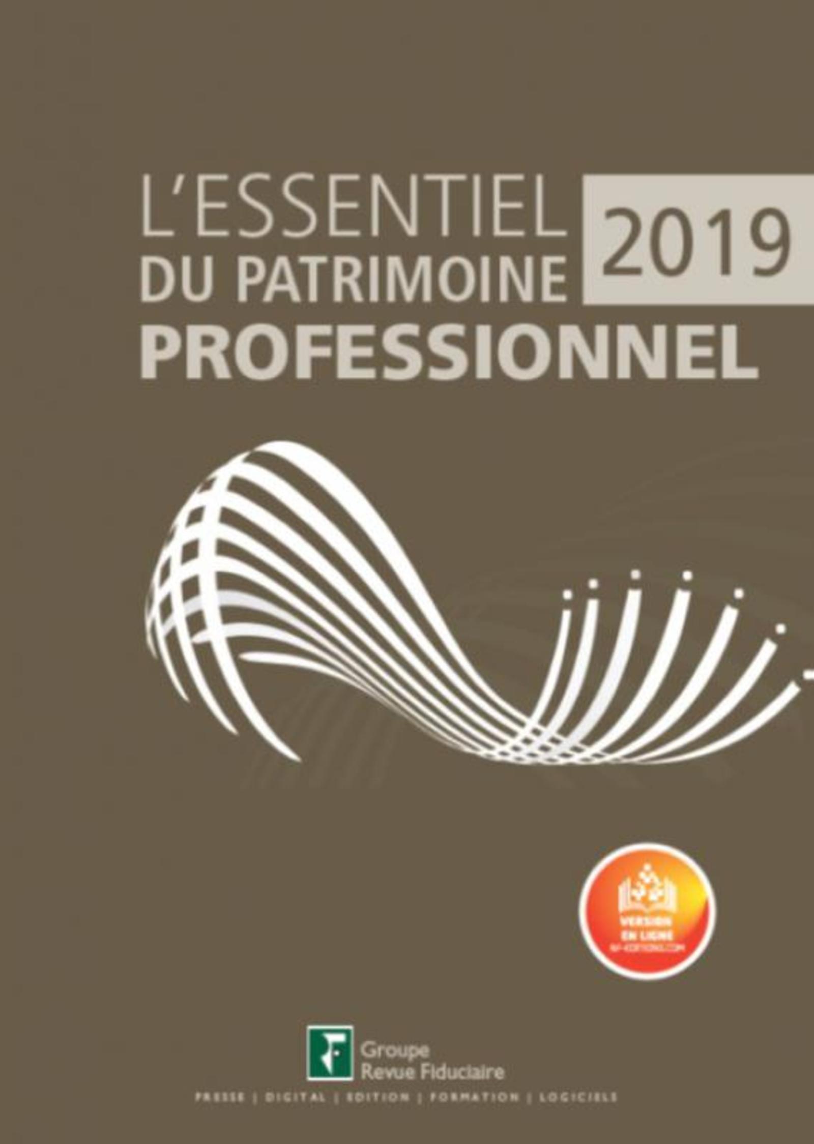L'essentiel du patrimoine professionnel 2019