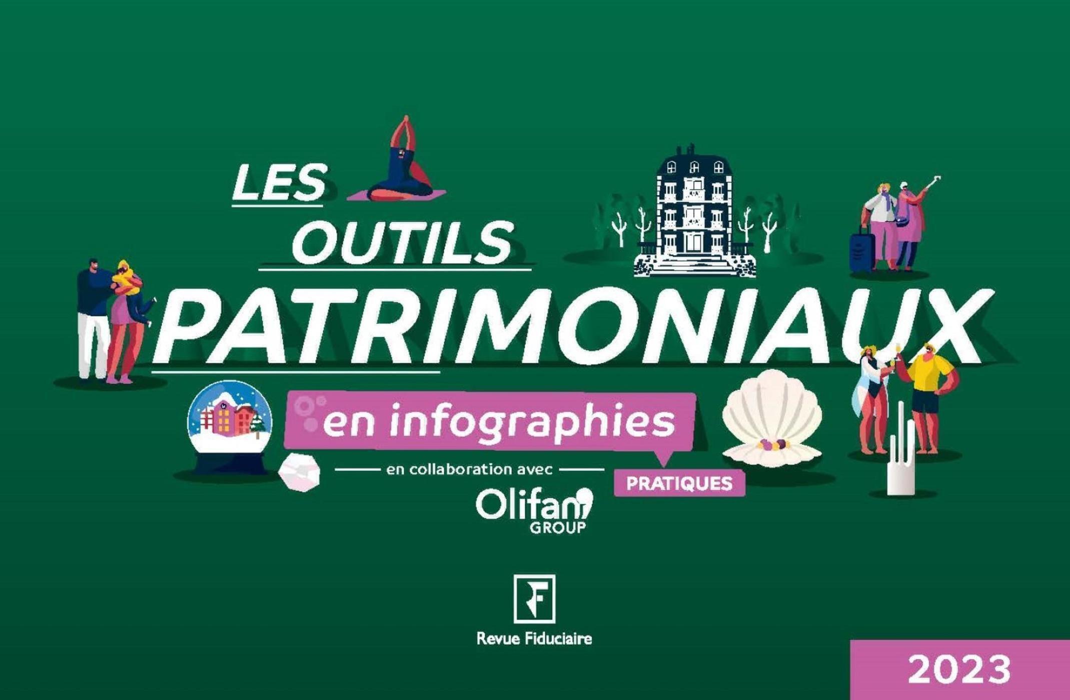 Les outils patrimoniaux en infographies pratiques 2023