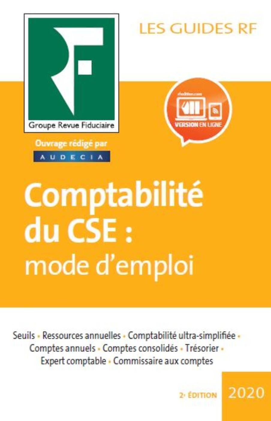 Comptabilité du CSE mode d'emploi 2020