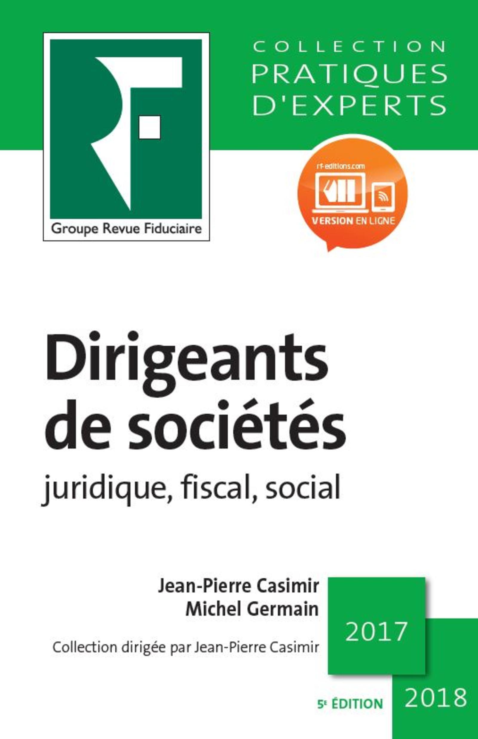 DIRIGEANTS DE SOCIETES 2018