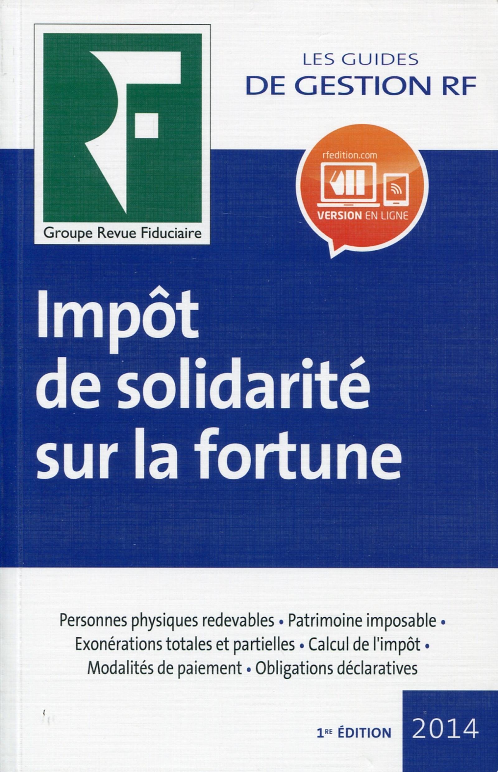 Impôt de solidarité sur la fortune